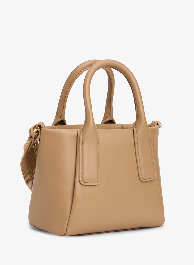 TOMMY HILFIGER Essential Metallic Logo Crossbody Tote Bag - Image 3